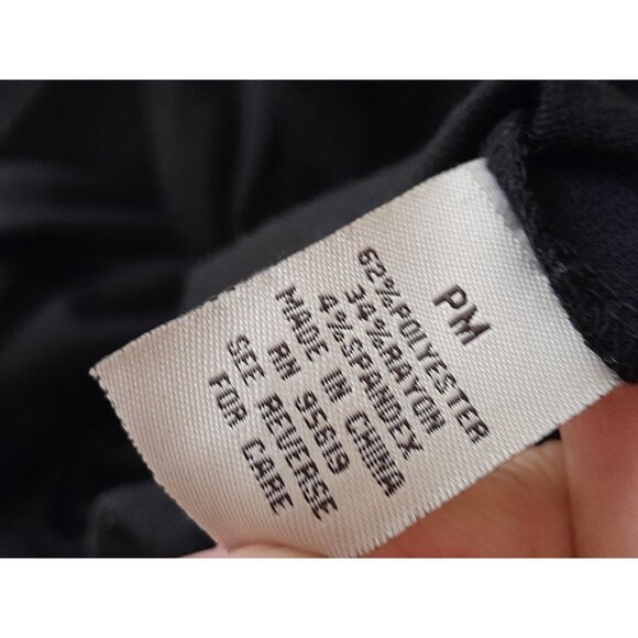 Fever Womens Baby Doll Y2K Black Coquette Preppy Whimsigoth Jacket Petite Medium - Picture 8 of 10